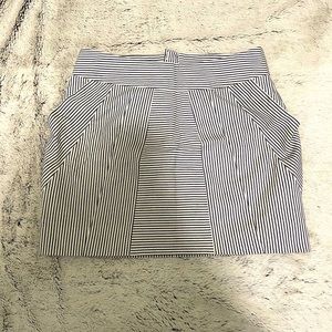 Soaked in Luxury striped mini skirt